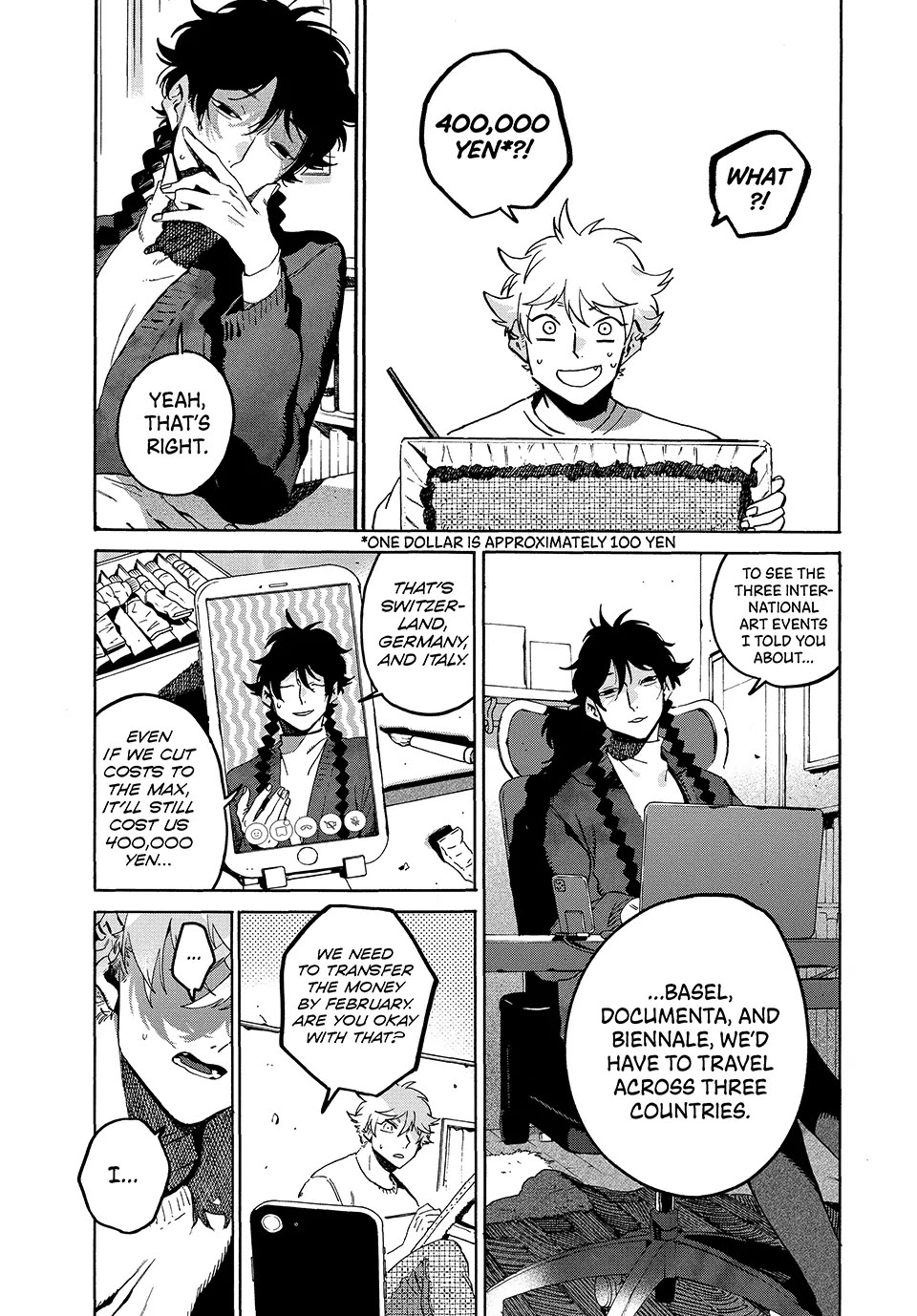 Blue Period. Chapter 72 page 6 - Chapter 72