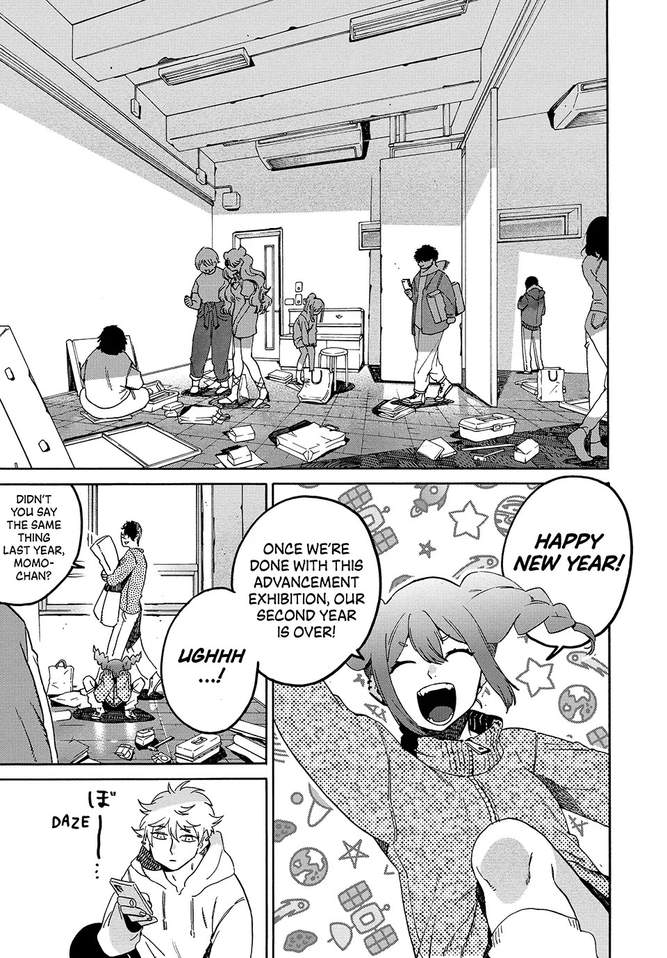 Blue Period. Chapter 73 page 15 - Chapter 73