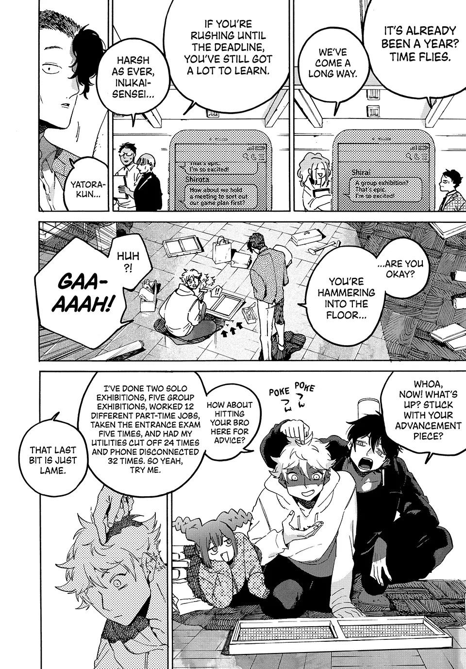 Blue Period. Chapter 73 page 16 - Chapter 73