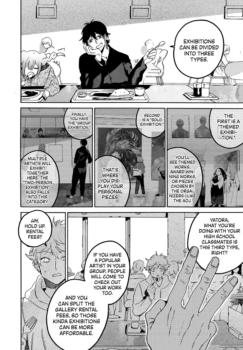 Blue Period. Chapter 73 page 18 - Chapter 73