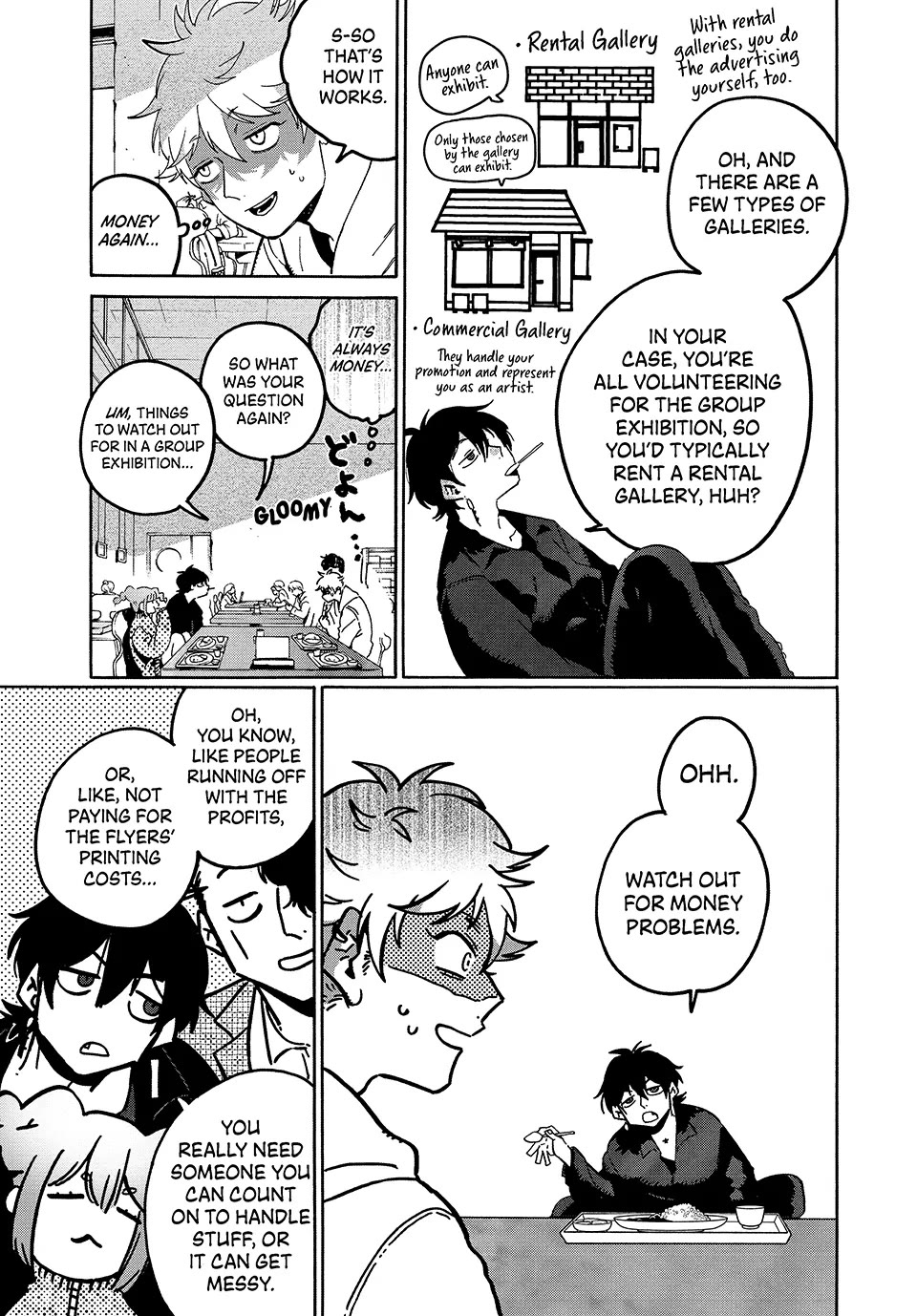 Blue Period. Chapter 73 page 19 - Chapter 73