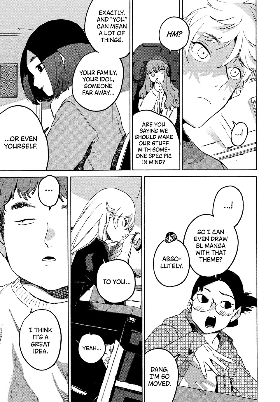 Blue Period. Chapter 73 page 25 - Chapter 73