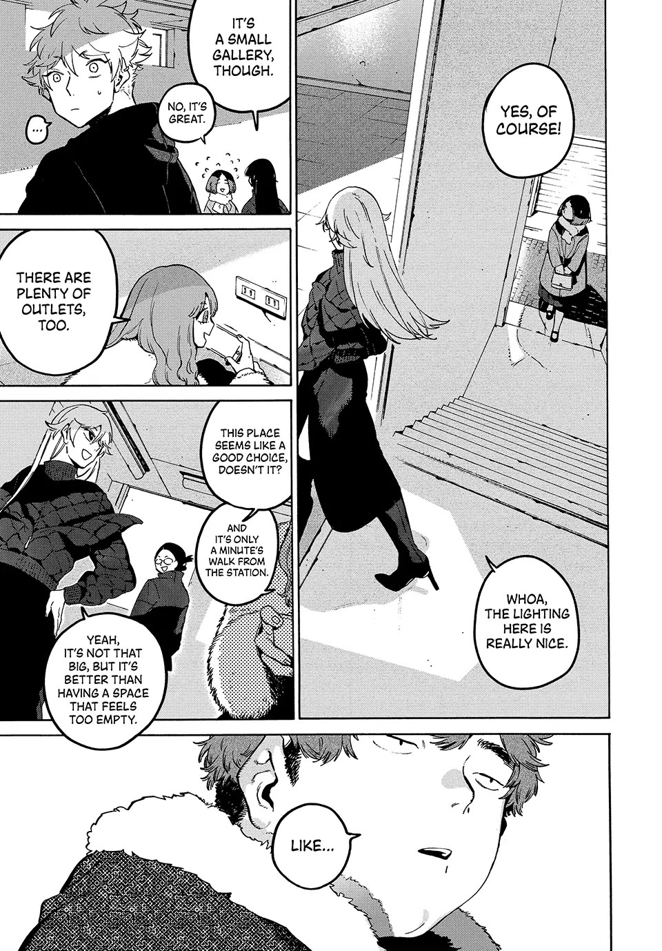 Blue Period. Chapter 74 page 17 - Chapter 74