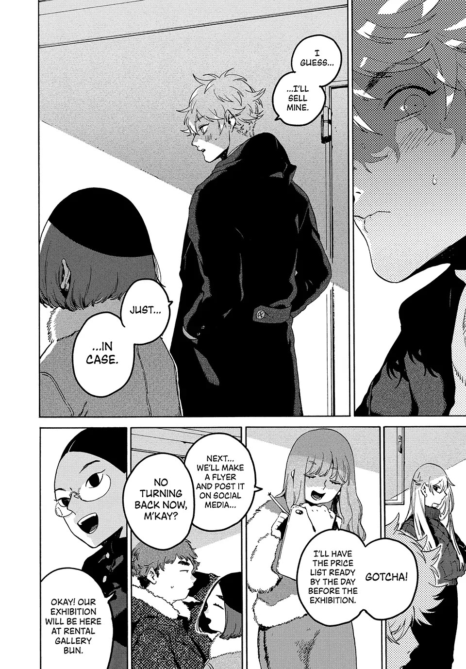 Blue Period. Chapter 74 page 22 - Chapter 74