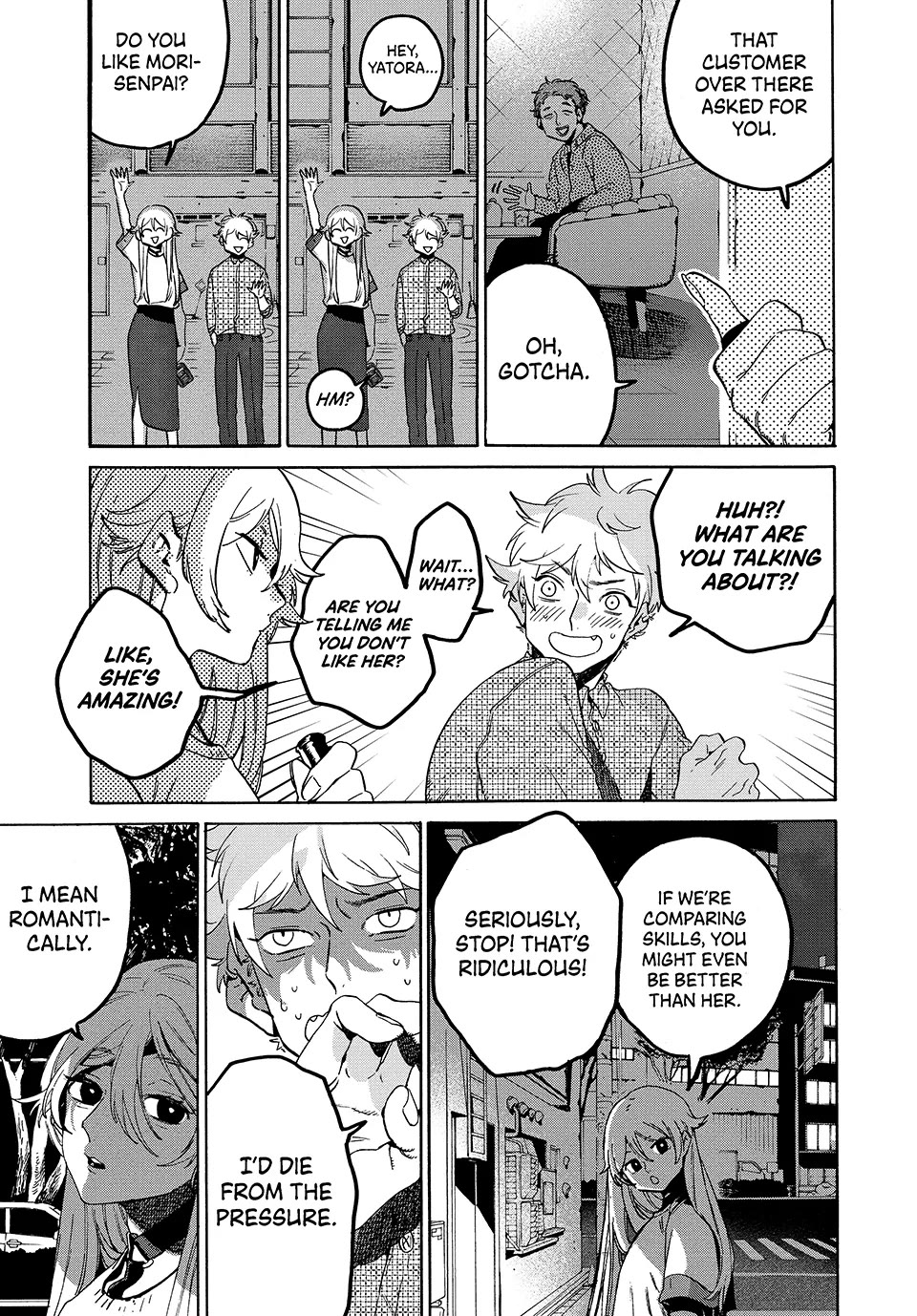 Blue Period. Chapter 74 page 27 - Chapter 74