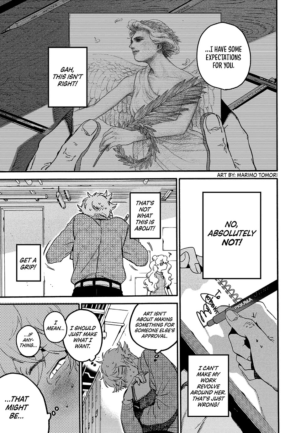 Blue Period. Chapter 74 page 5 - Chapter 74