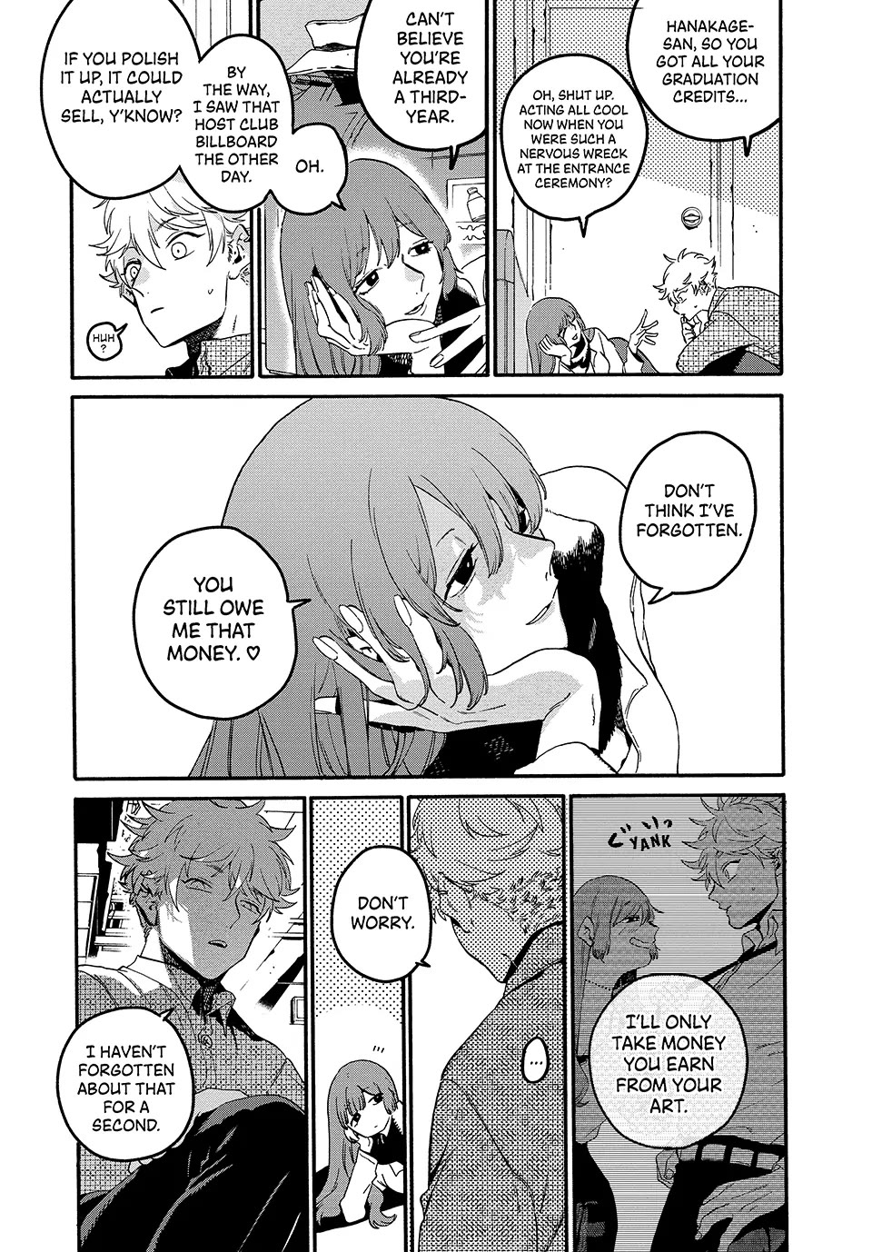 Blue Period. Chapter 74 page 8 - Chapter 74
