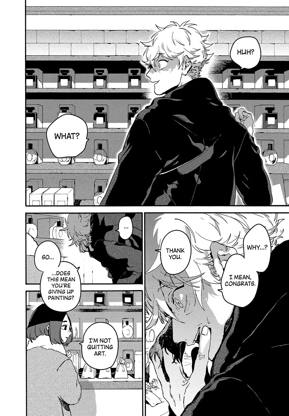 Blue Period. Chapter 75 page 35 - Chapter 75