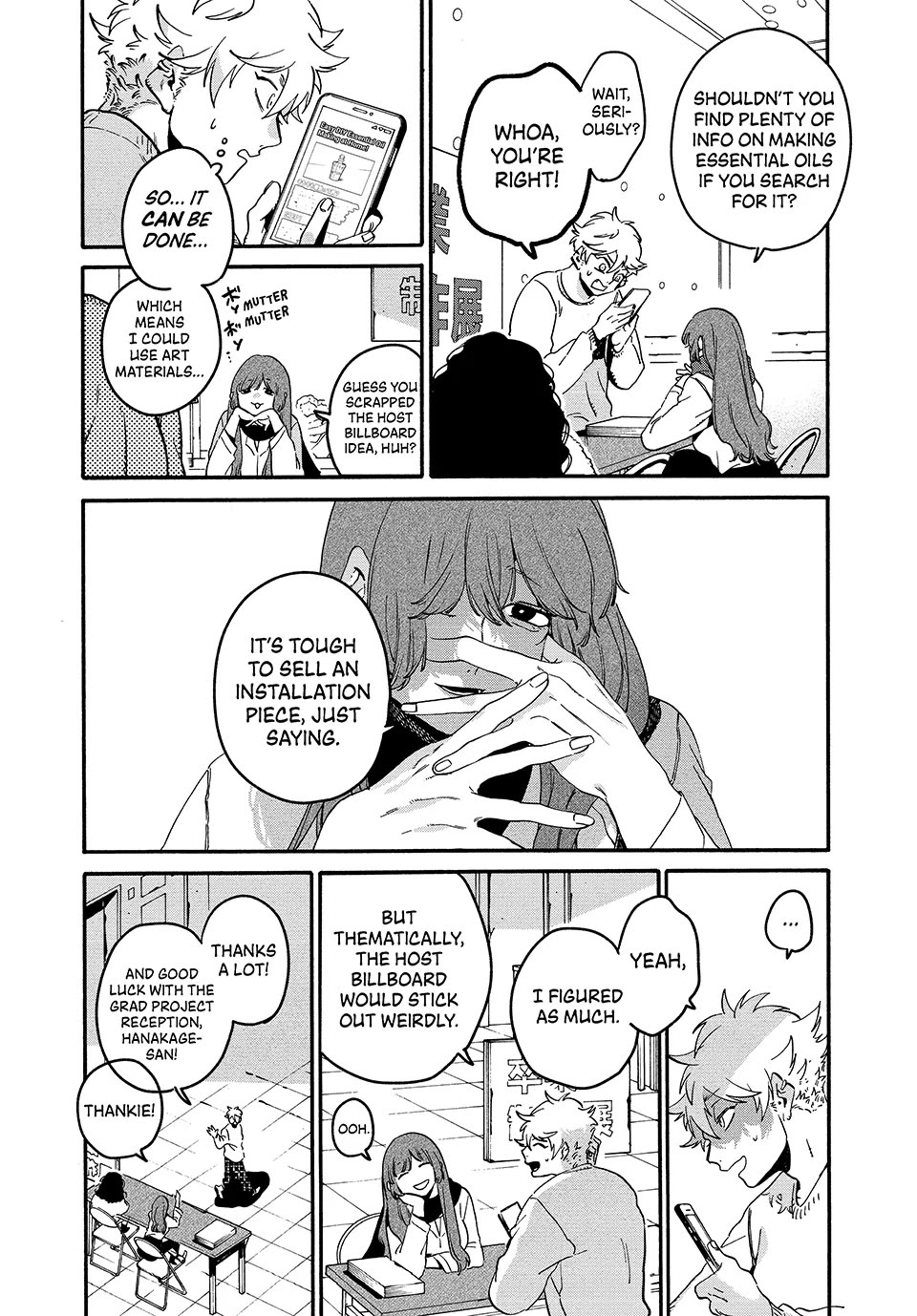 Blue Period. Chapter 75 page 6 - Chapter 75