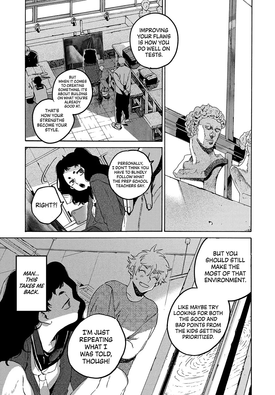 Blue Period. Chapter 76 page 19 - Chapter 76