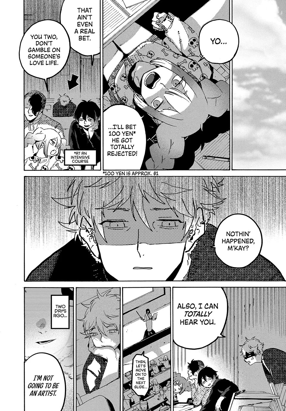 Blue Period. Chapter 76 page 2 - Chapter 76