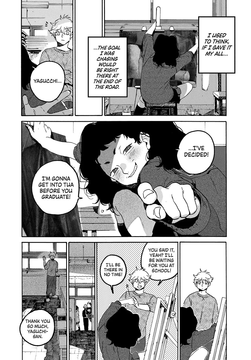 Blue Period. Chapter 76 page 20 - Chapter 76