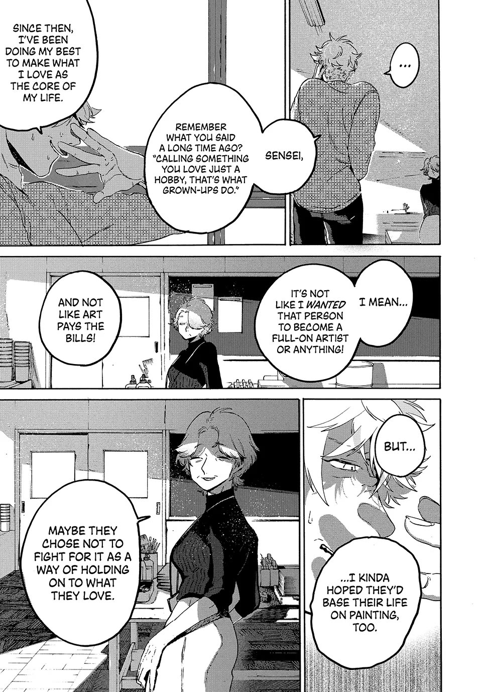 Blue Period. Chapter 76 page 23 - Chapter 76