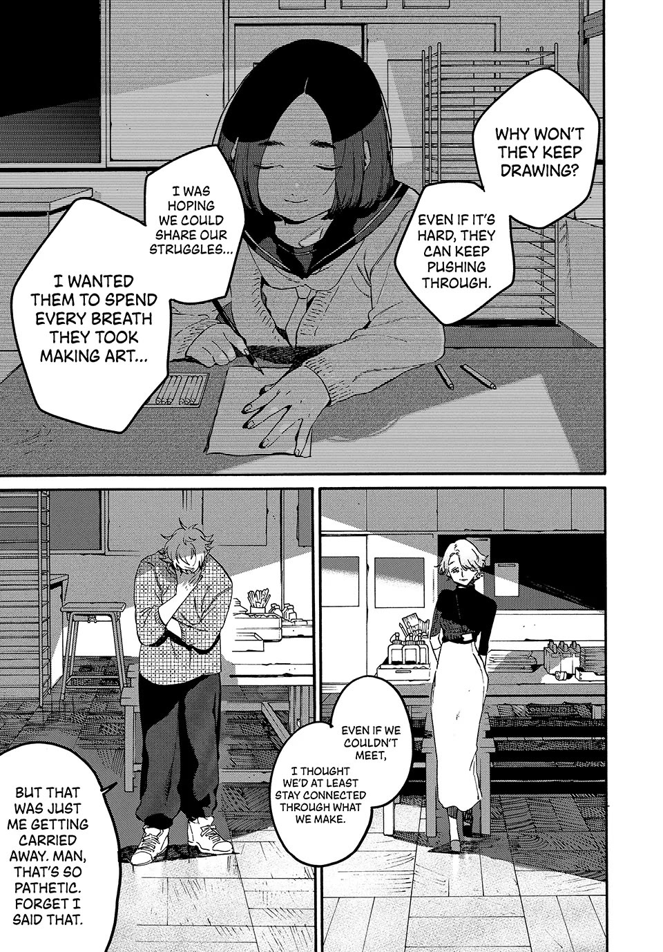 Blue Period. Chapter 76 page 25 - Chapter 76