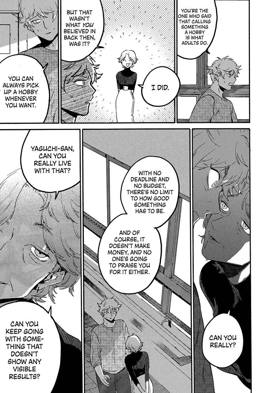 Blue Period. Chapter 76 page 27 - Chapter 76