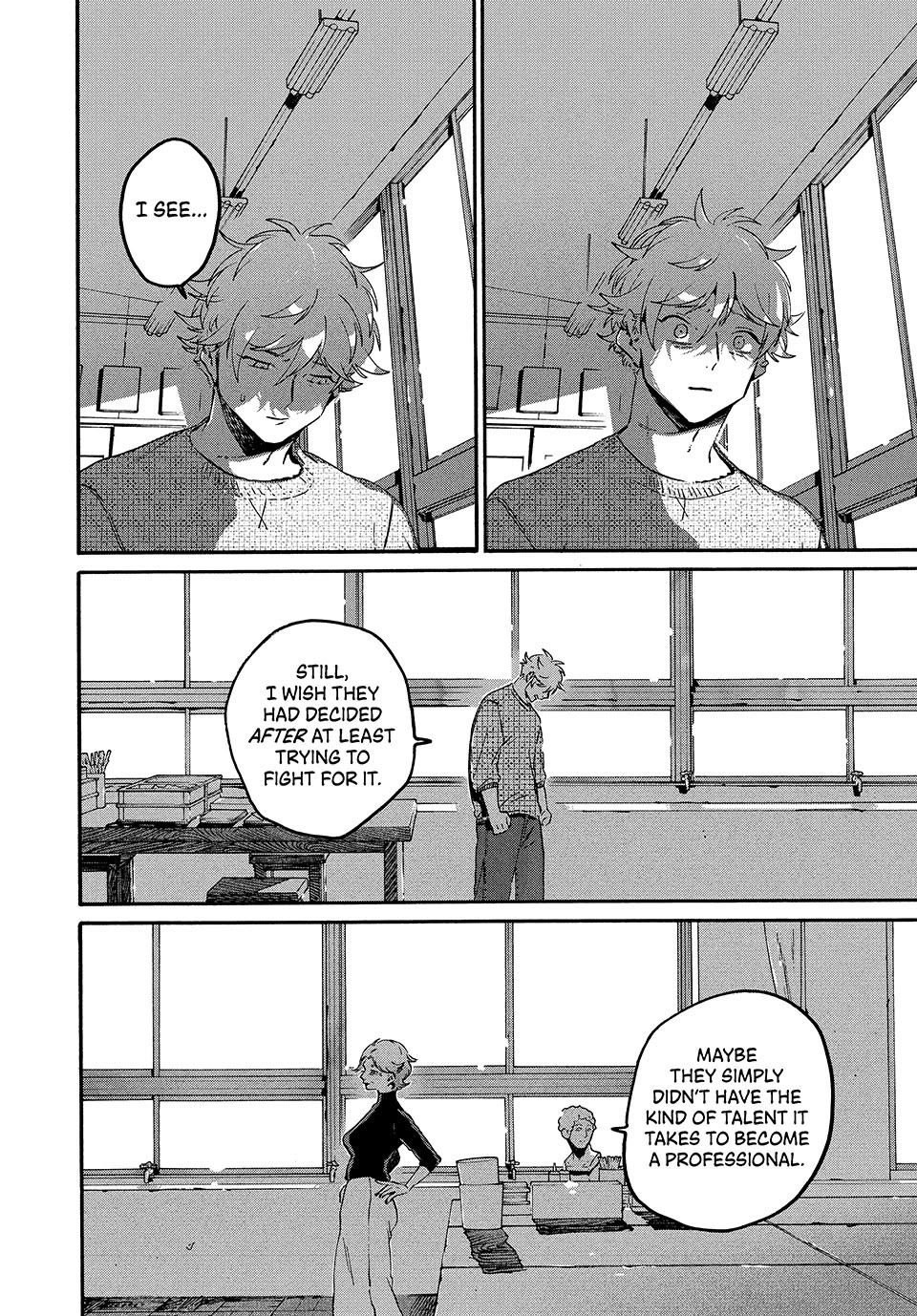 Blue Period. Chapter 76 page 28 - Chapter 76