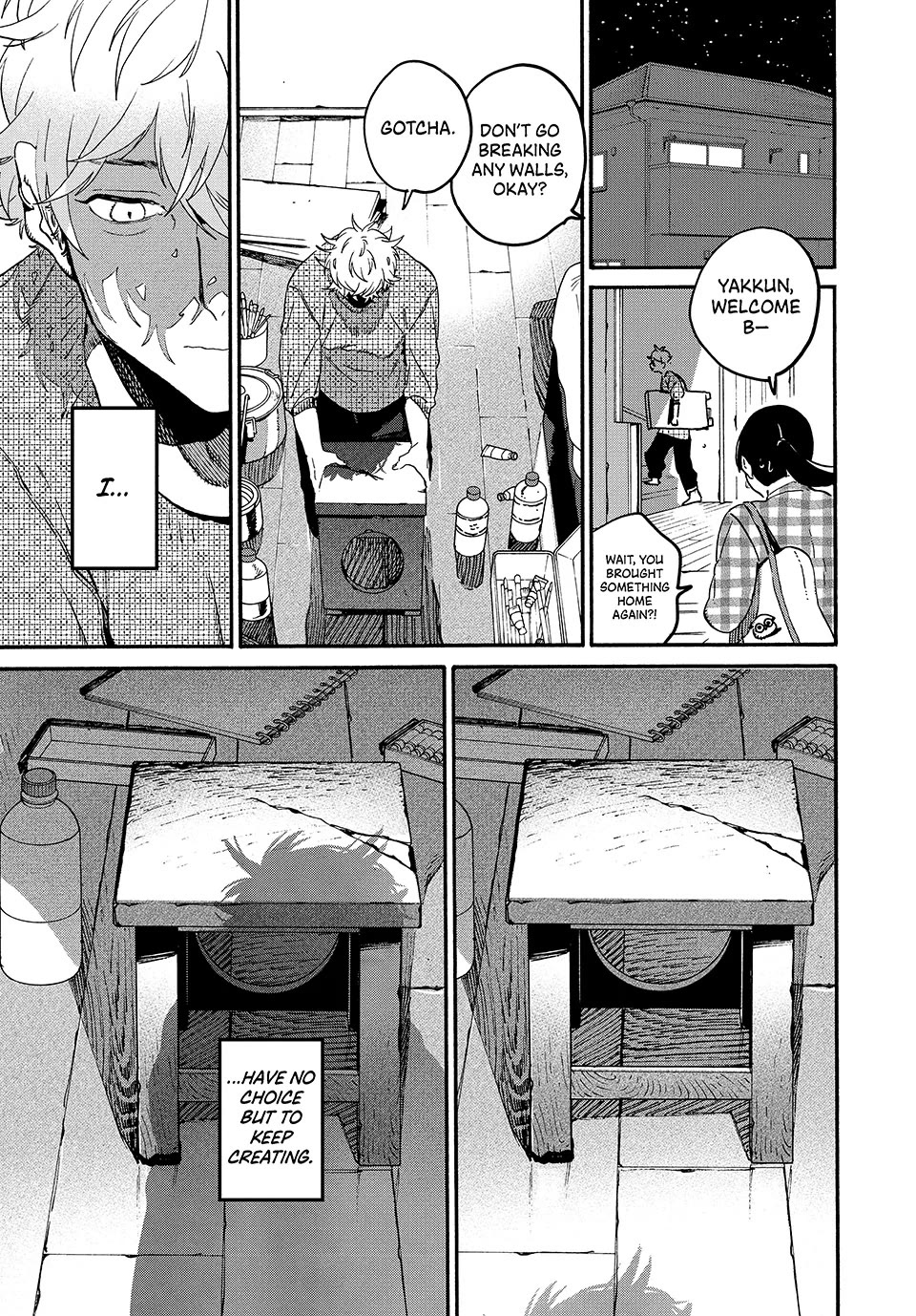 Blue Period. Chapter 76 page 32 - Chapter 76
