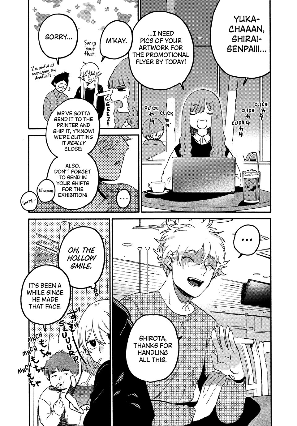Blue Period. Chapter 77 page 3 - Chapter 77