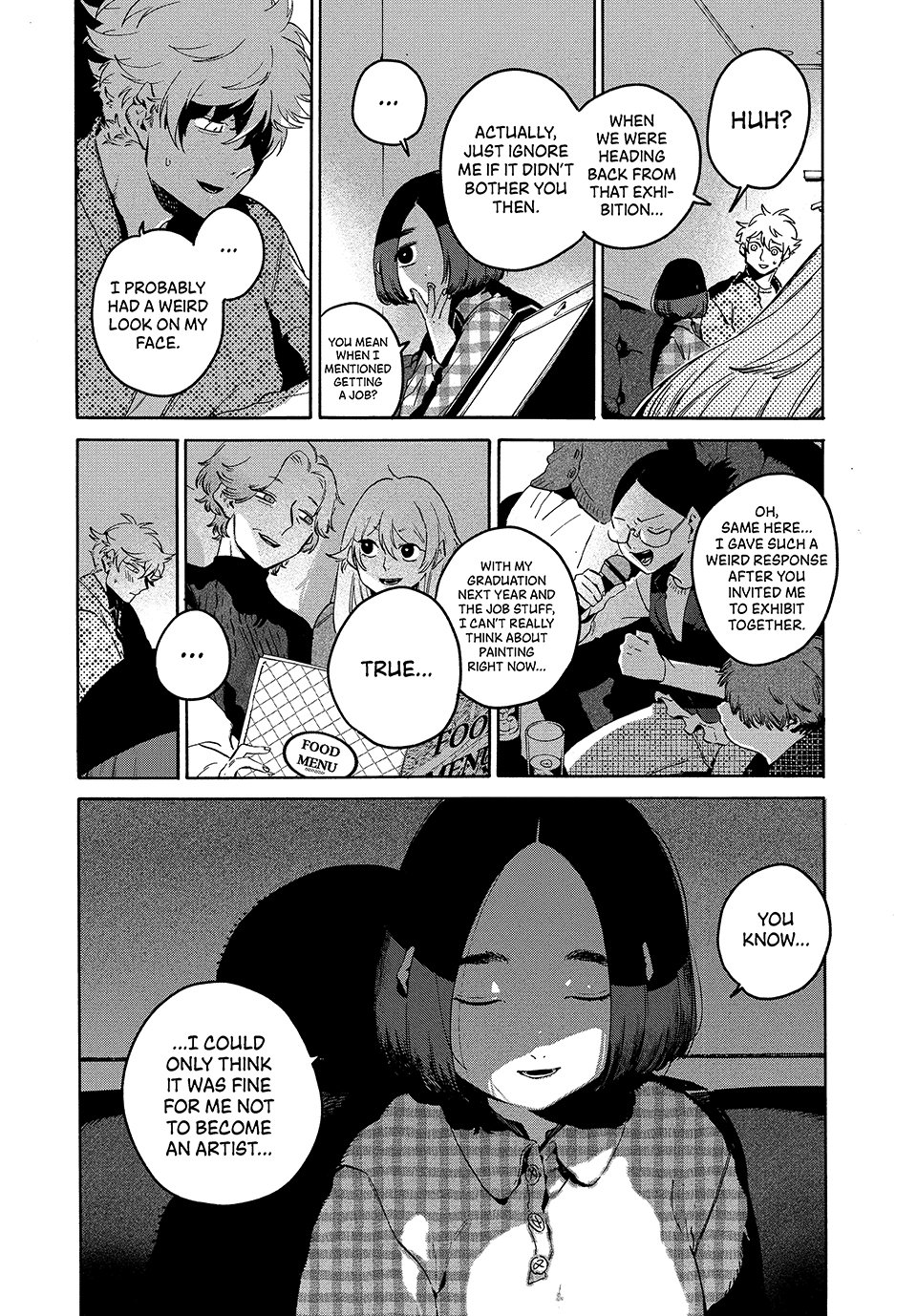 Blue Period. Chapter 78 page 16 - Chapter 78