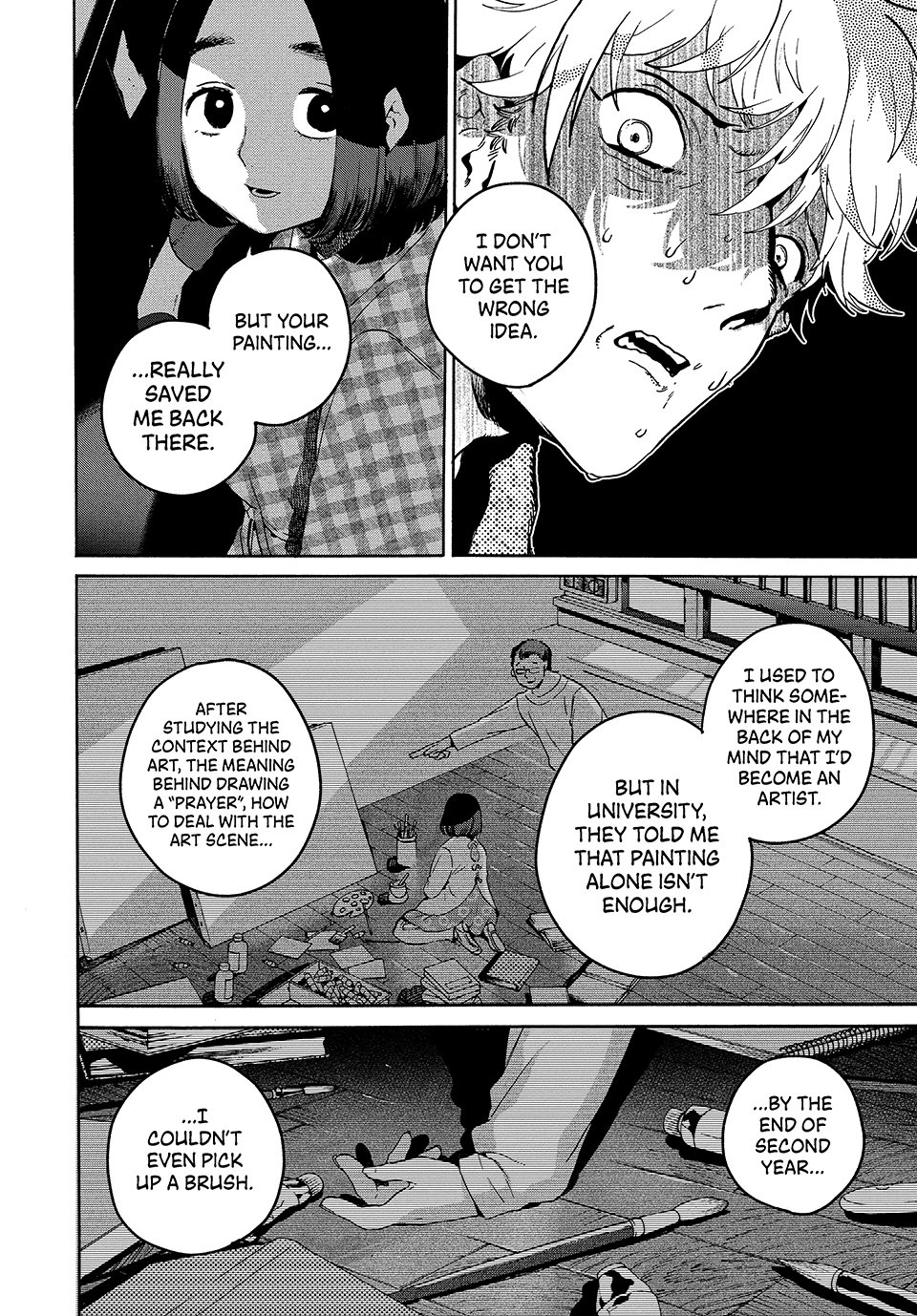 Blue Period. Chapter 78 page 18 - Chapter 78