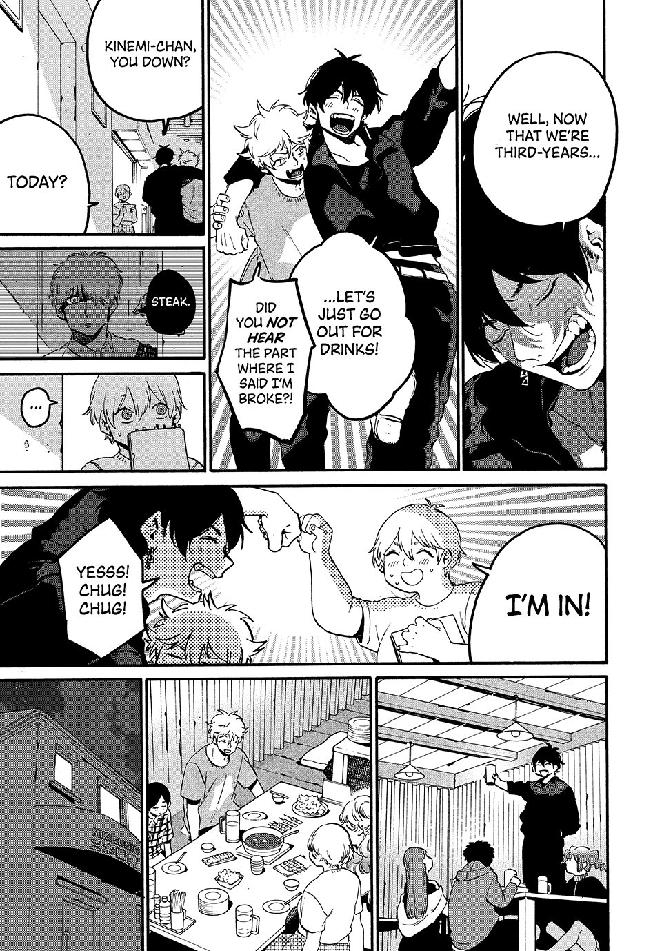 Blue Period. Chapter 79 page 27 - Chapter 79