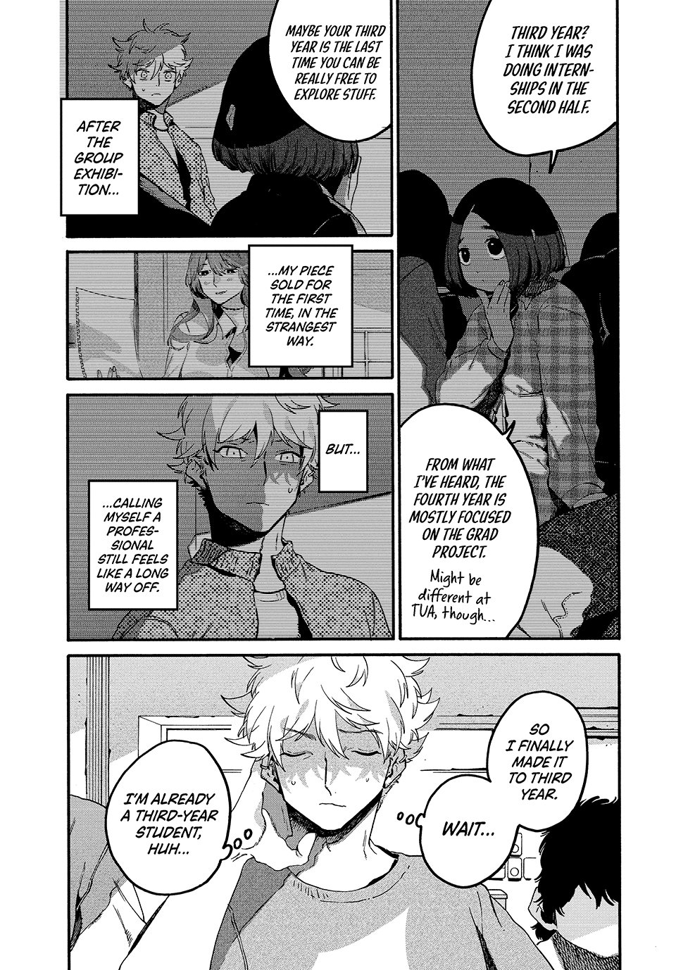 Blue Period. Chapter 79 page 9 - Chapter 79
