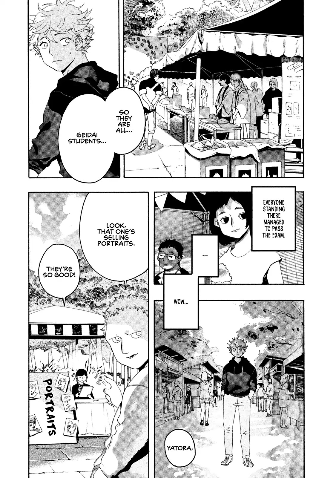 Blue Period. Chapter 8 page 13 - Chapter 8: Exam Art