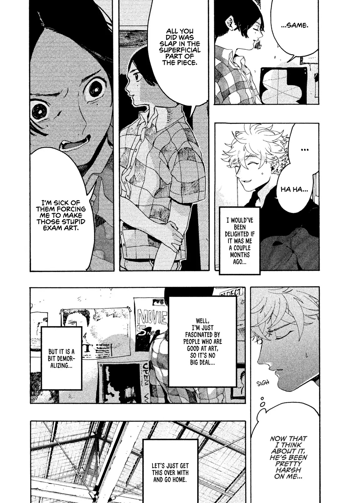 Blue Period. Chapter 8 page 19 - Chapter 8: Exam Art