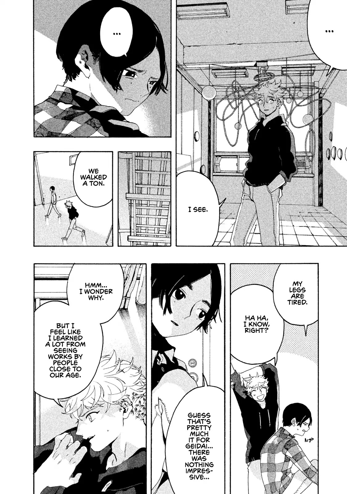 Blue Period. Chapter 8 page 24 - Chapter 8: Exam Art