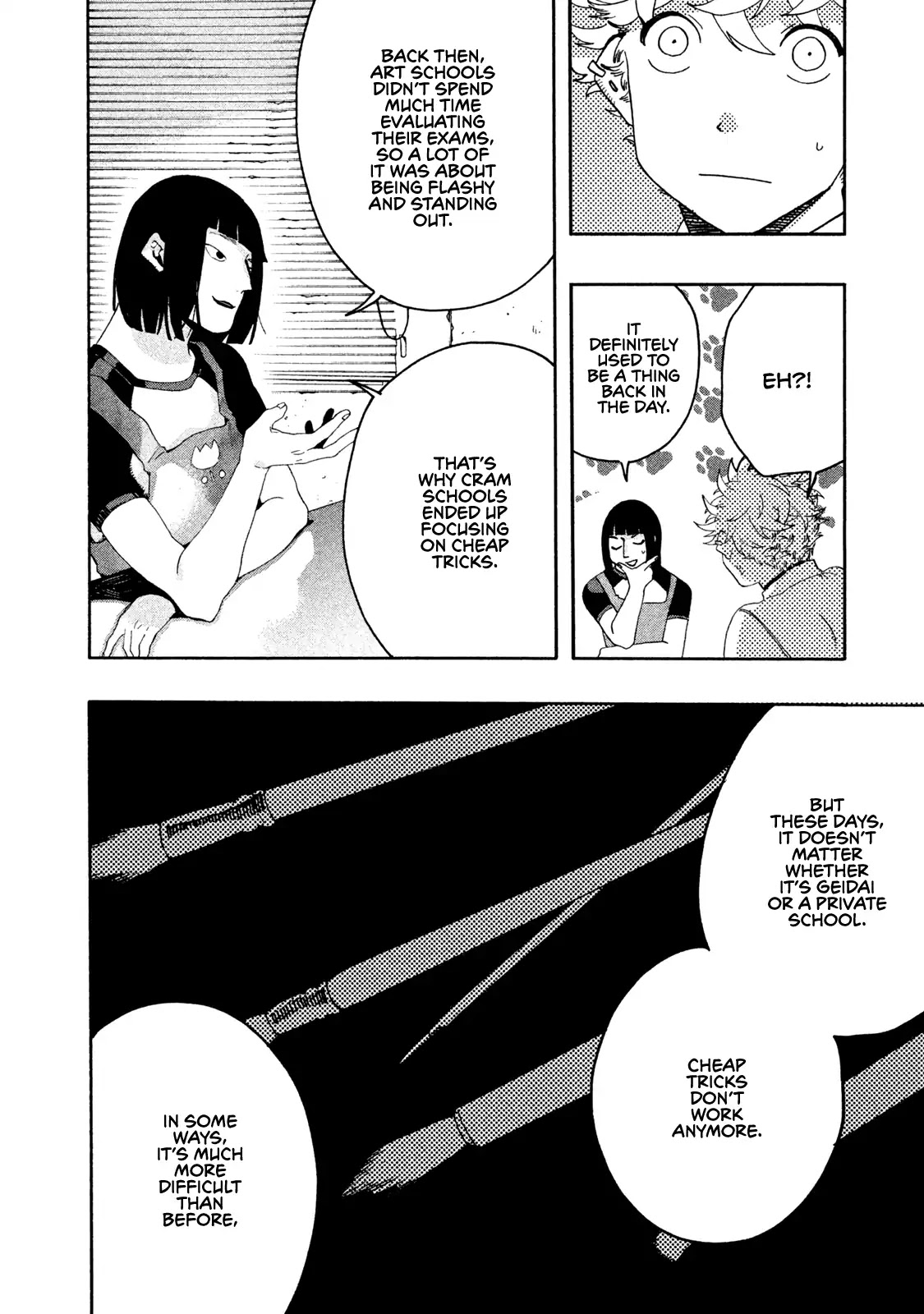 Blue Period. Chapter 8 page 39 - Chapter 8: Exam Art