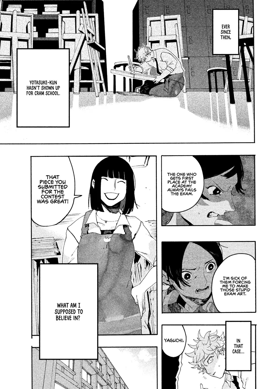 Blue Period. Chapter 8 page 7 - Chapter 8: Exam Art