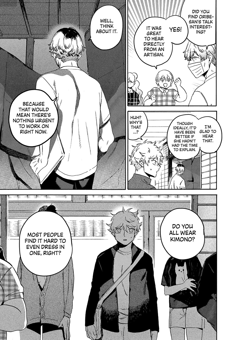 Blue Period. Chapter 83 page 15 - Chapter 83