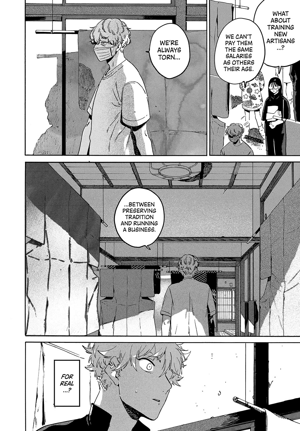 Blue Period. Chapter 83 page 16 - Chapter 83