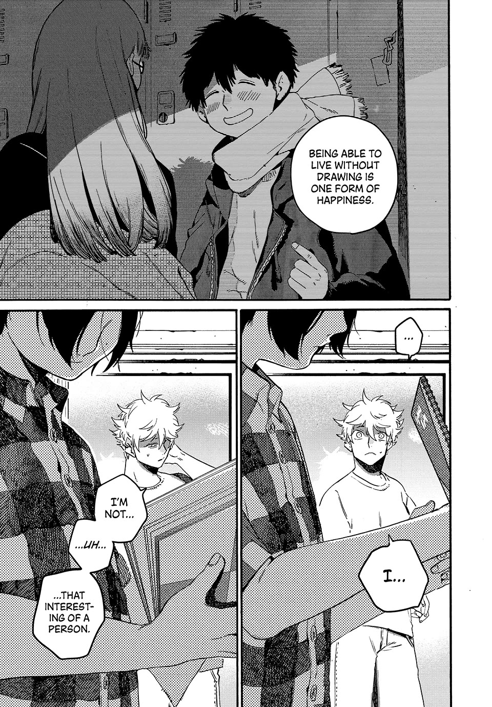 Blue Period. Chapter 83 page 34 - Chapter 83