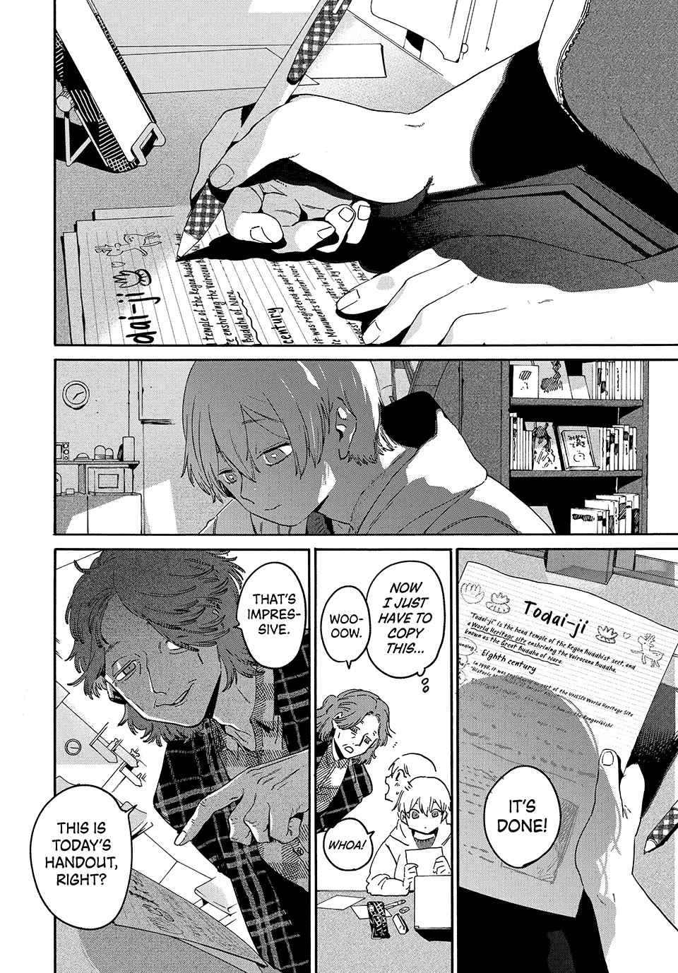 Blue Period. Chapter 84 page 2 - Chapter 84