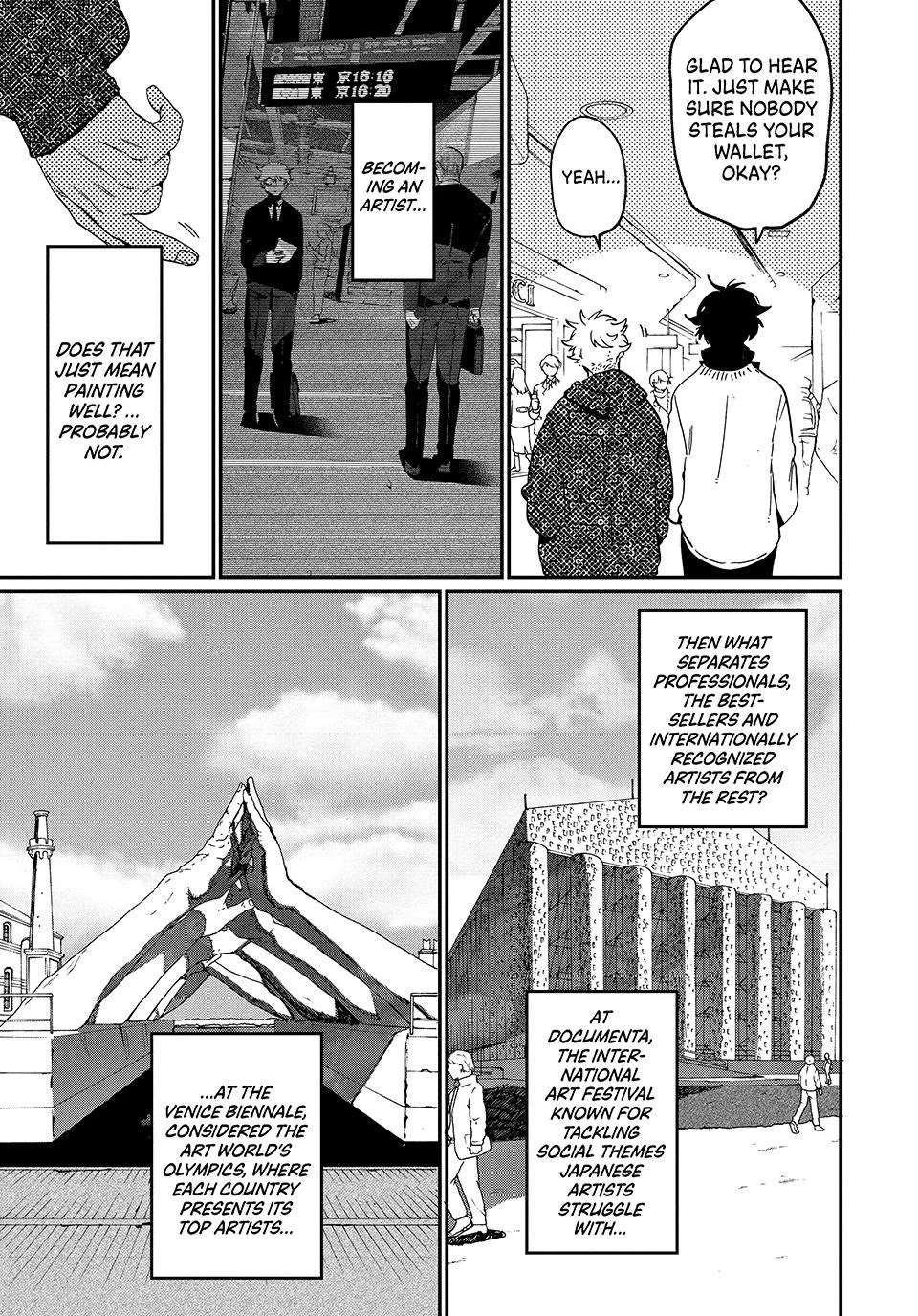 Blue Period. Chapter 85 page 19 - Chapter 85