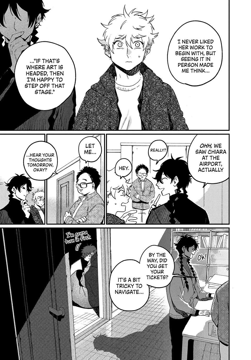 Blue Period. Chapter 86 page 22 - Chapter 86