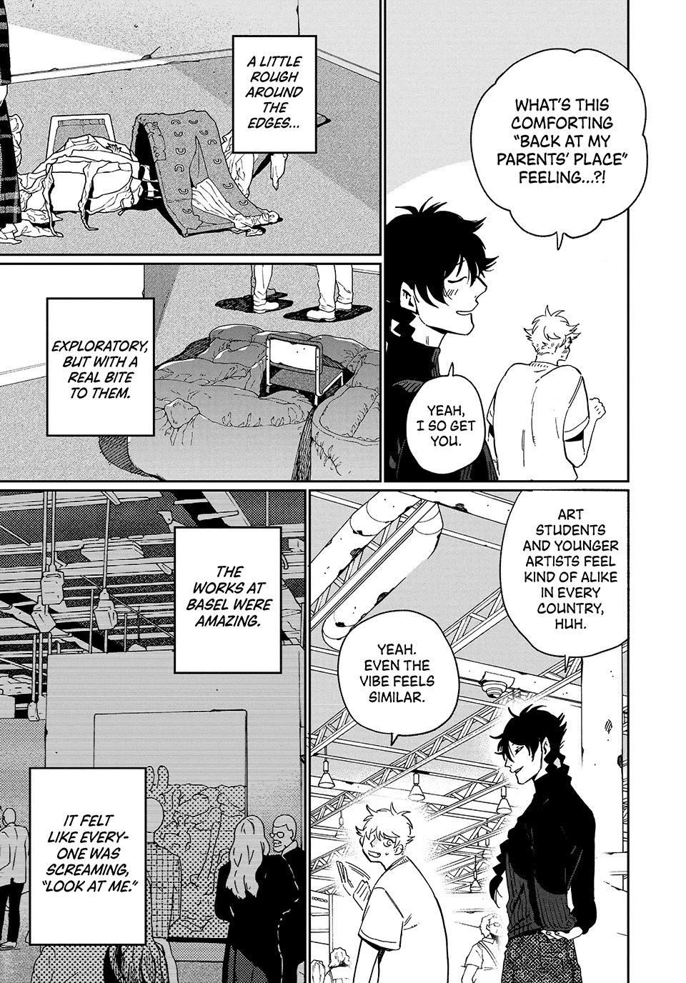 Blue Period. Chapter 87 page 17 - Chapter 87