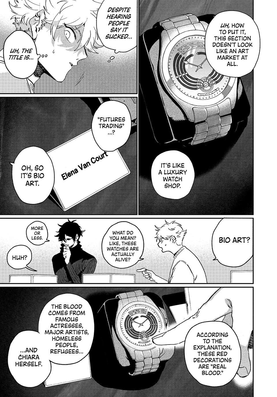 Blue Period. Chapter 87 page 3 - Chapter 87