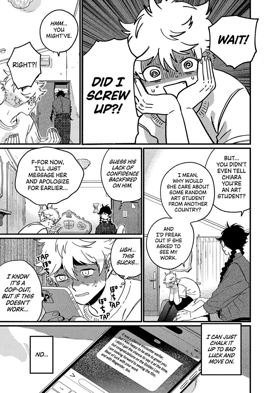 Blue Period. Chapter 89 page 9 - Chapter 89