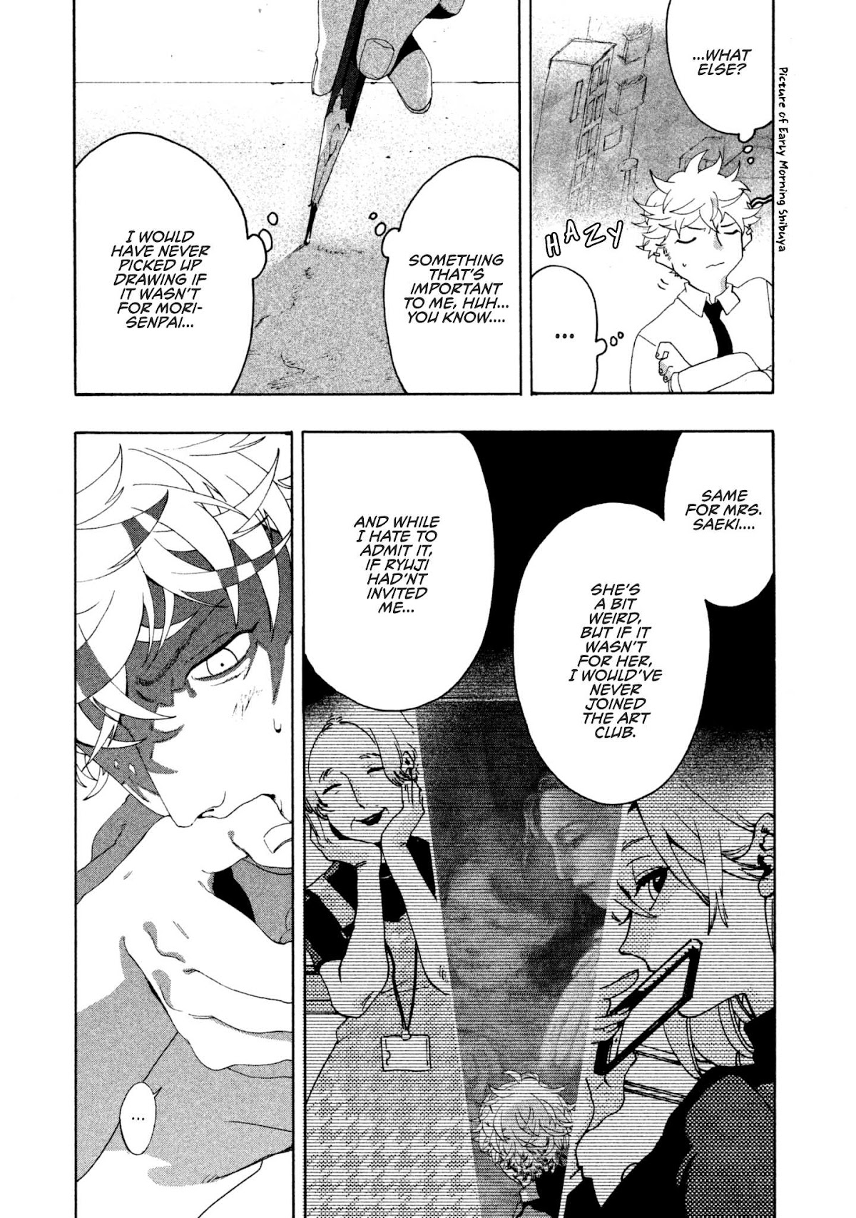 Blue Period. Chapter 9 page 19 - Chapter 9: I Feel Helpless Even If I Know What To Do