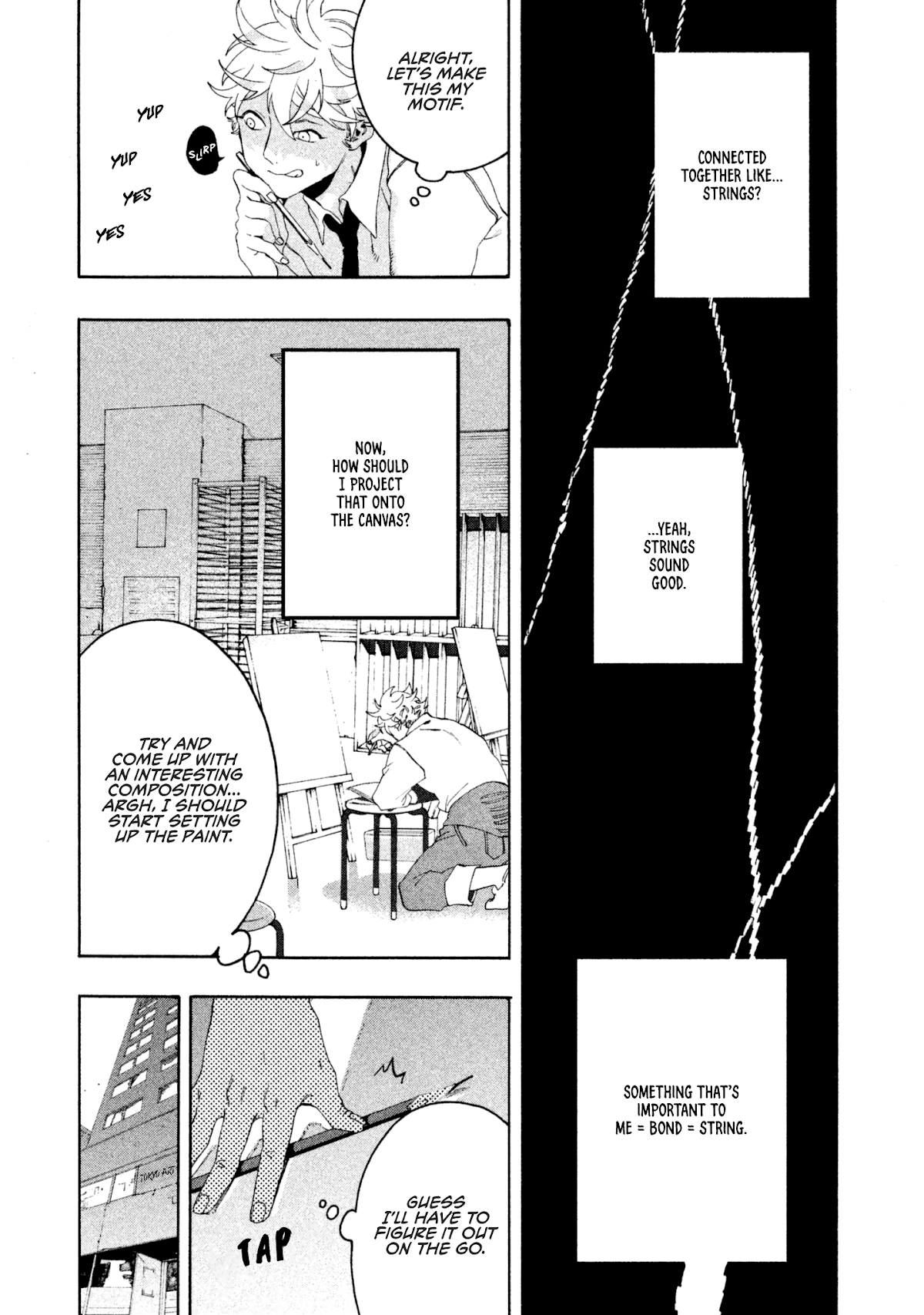 Blue Period. Chapter 9 page 21 - Chapter 9: I Feel Helpless Even If I Know What To Do