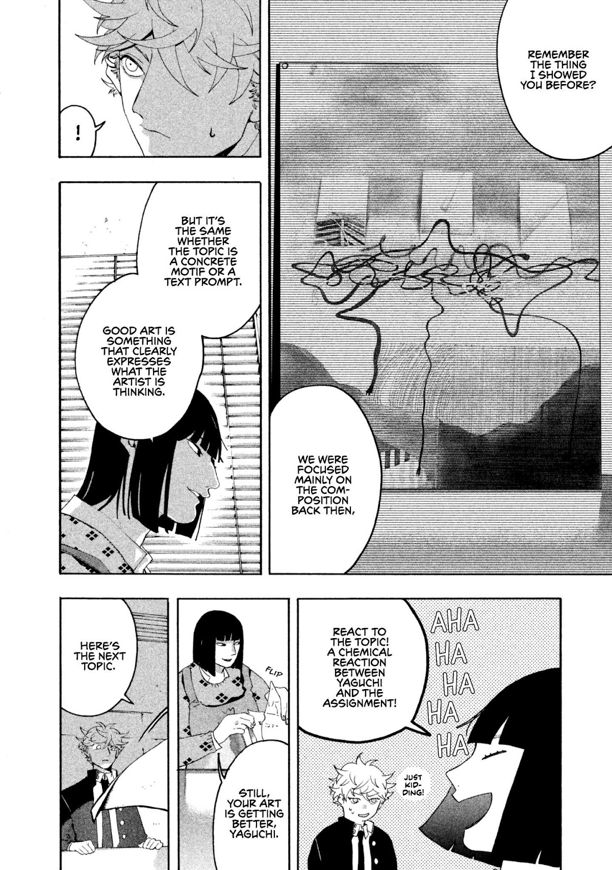 Blue Period. Chapter 9 page 24 - Chapter 9: I Feel Helpless Even If I Know What To Do