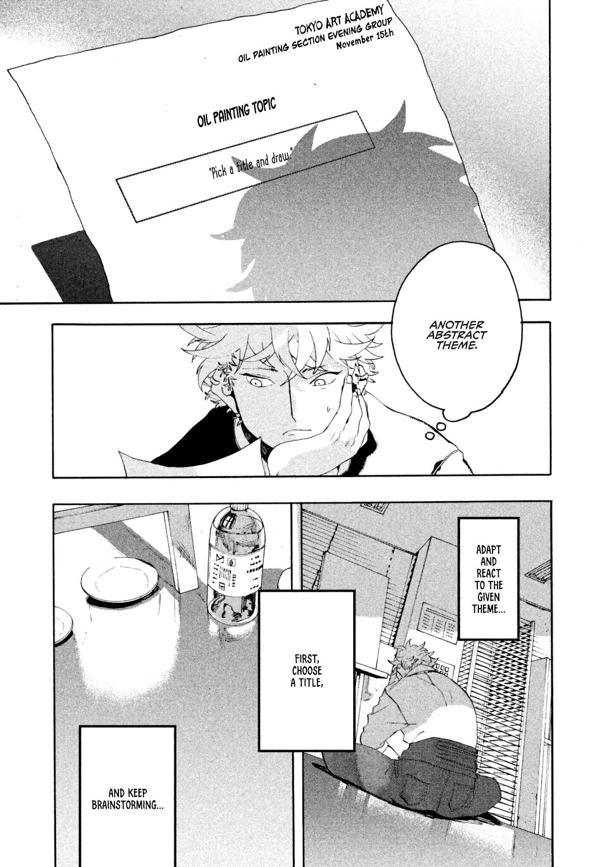 Blue Period. Chapter 9 page 25 - Chapter 9: I Feel Helpless Even If I Know What To Do