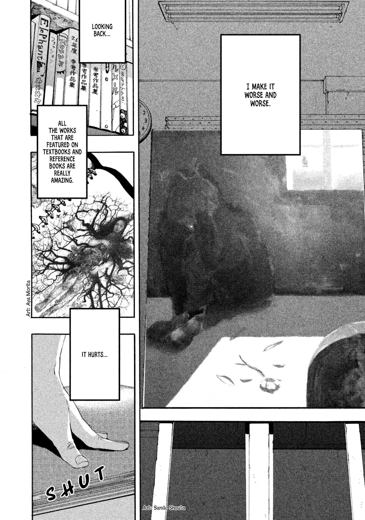 Blue Period. Chapter 9 page 27 - Chapter 9: I Feel Helpless Even If I Know What To Do