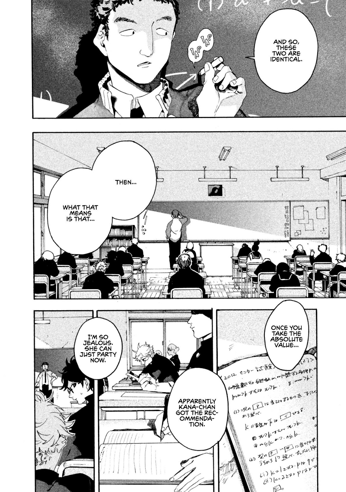 Blue Period. Chapter 9 page 38 - Chapter 9: I Feel Helpless Even If I Know What To Do