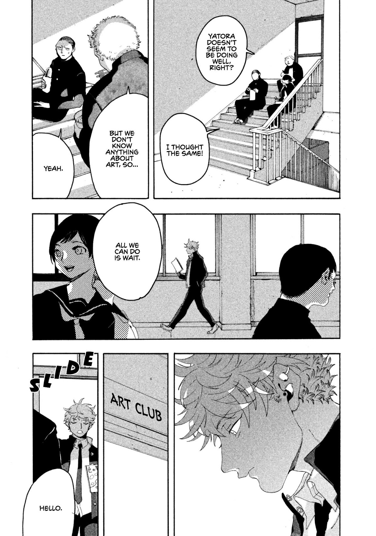 Blue Period. Chapter 9 page 39 - Chapter 9: I Feel Helpless Even If I Know What To Do
