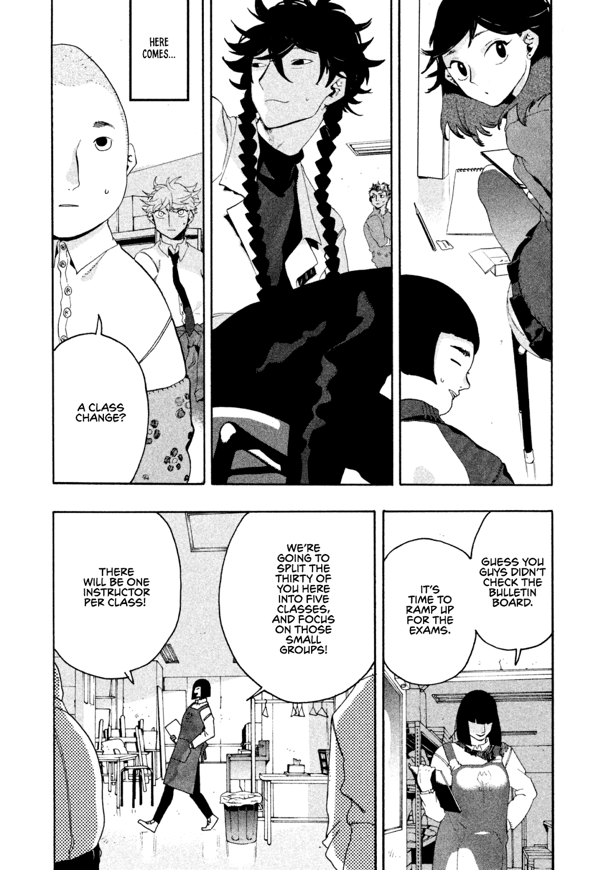Blue Period. Chapter 9 page 7 - Chapter 9: I Feel Helpless Even If I Know What To Do
