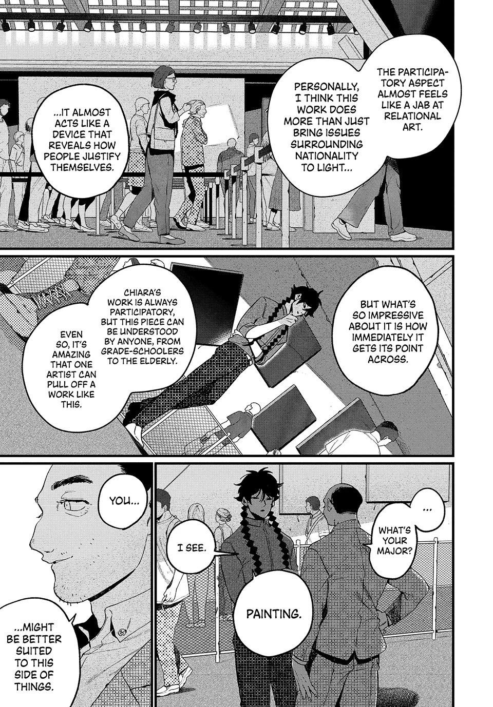 Blue Period. Chapter 90 page 18 - Chapter 90