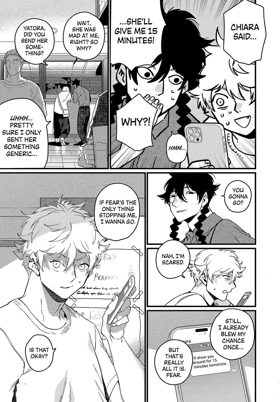 Blue Period. Chapter 90 page 3 - Chapter 90